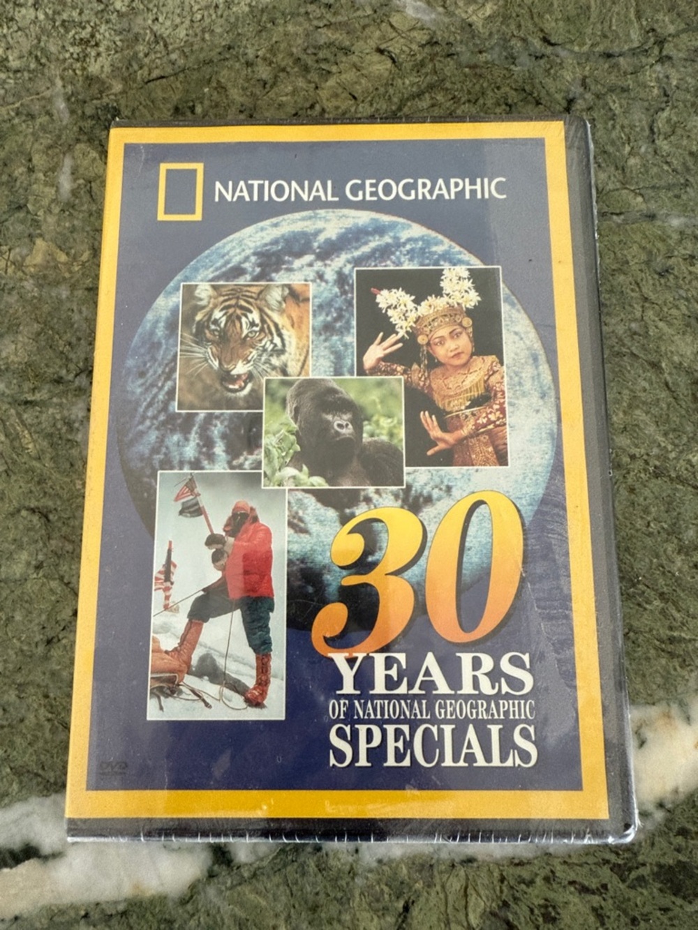 National Geographic 30 Years of Specials - Blue & Yellow Cover unopened unused.